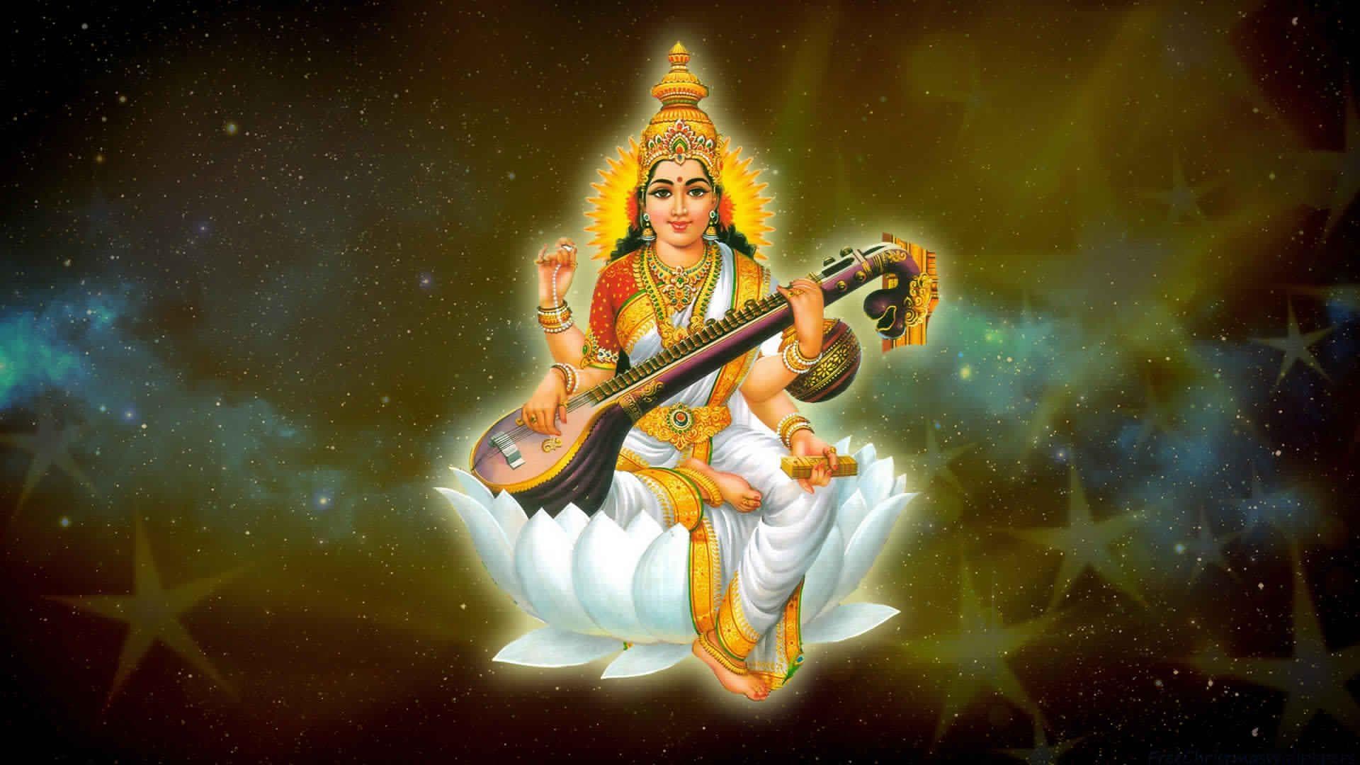 Shri  Saraswati  ji Chalisa in Hindi & English – Lyrics, Meaning & Benefits