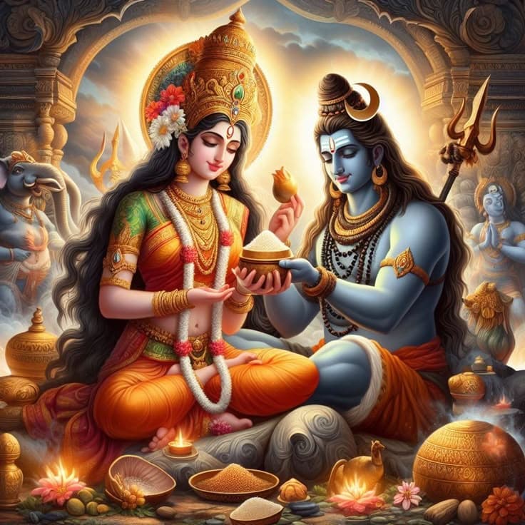 Annapoorna Stotram – A Prayer for Nourishment, Satisfaction & Health Icon